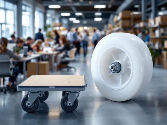 Smooth and low-noise rolling key feature of Polypropylene Wheels