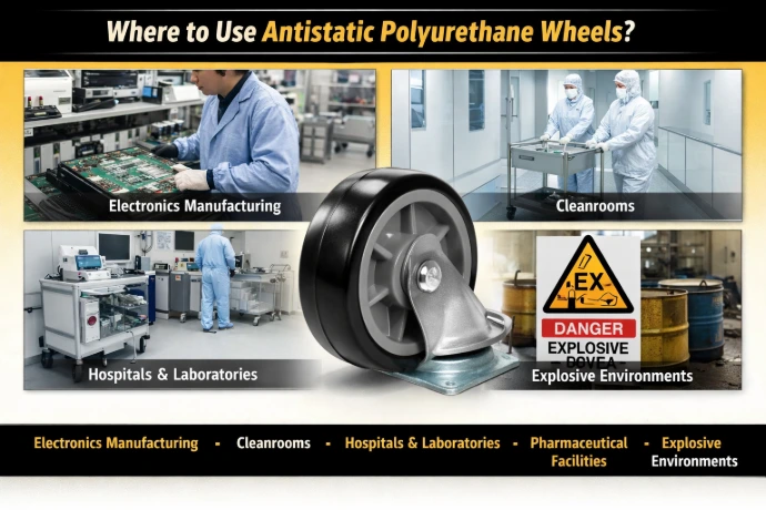 Polyurthane Antistatics Wheel