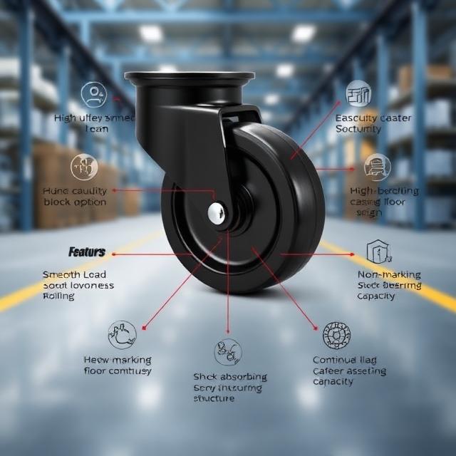 Perfect Elastomer Conductive Wheel