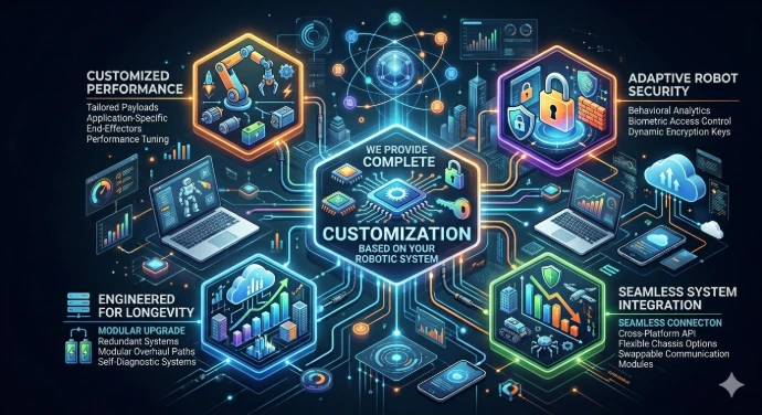 Customization Robotics Cleaning System Wheel