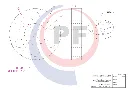 Pin Bush Type Spider 120 X 50 X 25 Technical detail drawing.webp