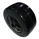 75 X 32 PU Wheel I-Section Black - Insert, Black - Cover, Black - PU - 3.webp