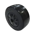 75 X 32 PU Wheel I-Section Black - Insert, Black - Cover, Black - PU - 4.webp