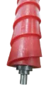 Roller, PU, 943X60, Threaded Roller