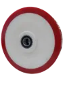 Wheel, PU/PP, 250X50, Block