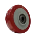 Wheel, PU, 75X25, Block