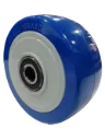 Wheel, PU, 125X50, Block, A/S