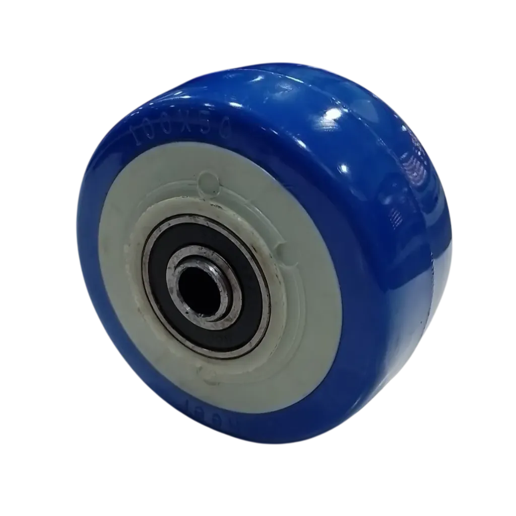 Wheel, PU, 100X50, Block, A/S