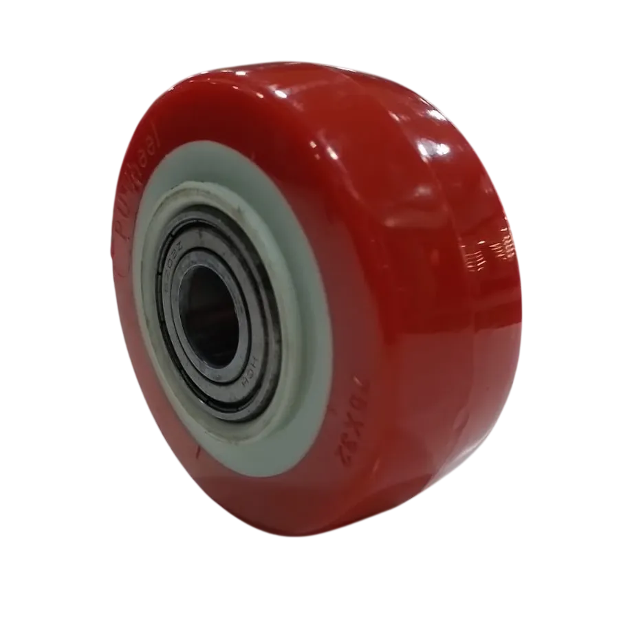 Wheel, PU, 75X32, Block