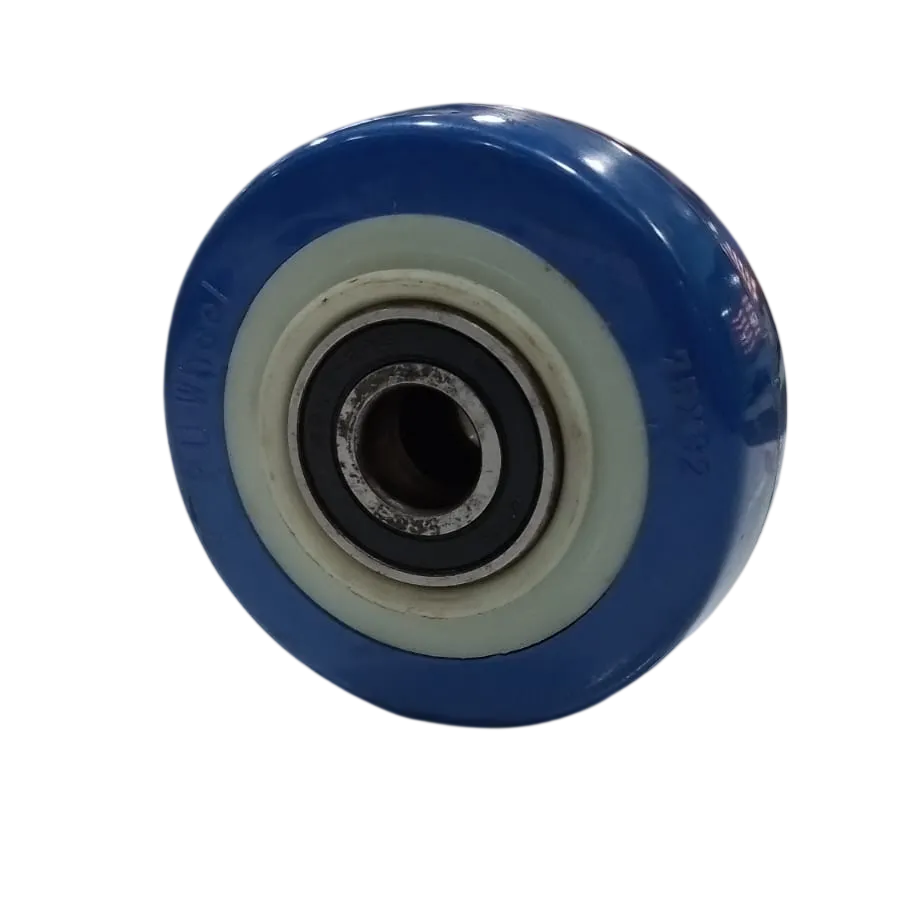 Wheel, PU, 75X32, Block, A/S