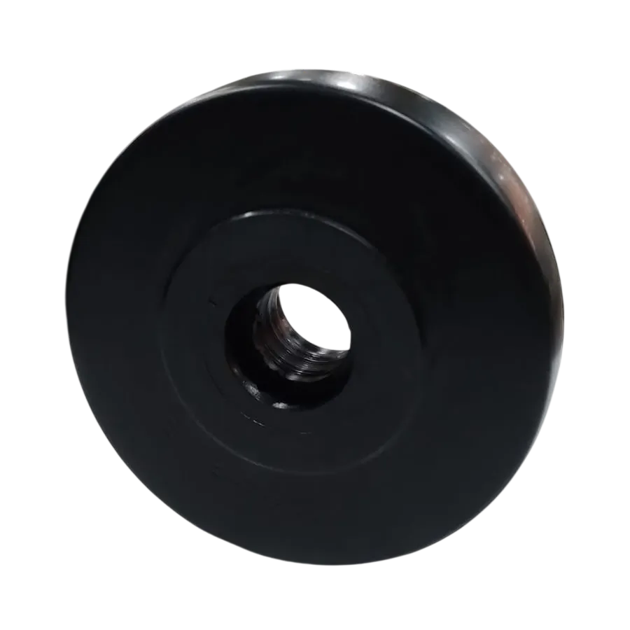 Wheel, PP, 150X50, Block, Black, Cond