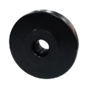 Wheel, PP, 150X50, Block, Black, Cond