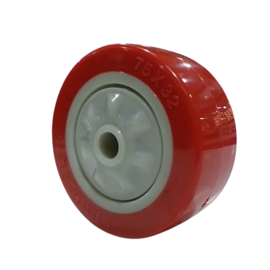 Wheel, PU, 75X32