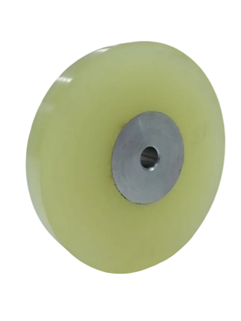 Wheel, PU/AL, 63X10/22