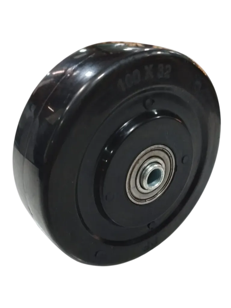 Wheel, ER, 125X38, Cond, Black