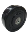 Wheel, ER, 125X38, Cond, Black