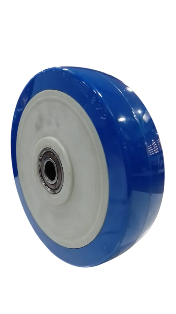 Wheel, PU, 200X50, Block, A/S