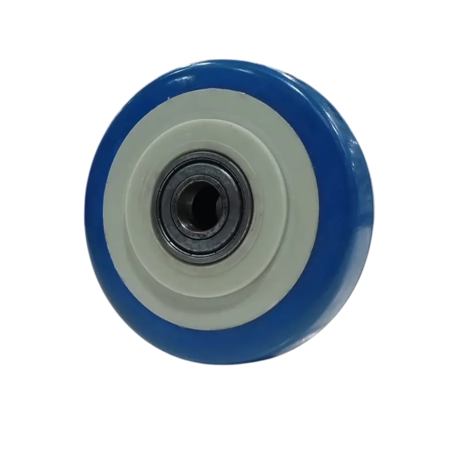 Wheel, PU, 100X32, Block, A/S