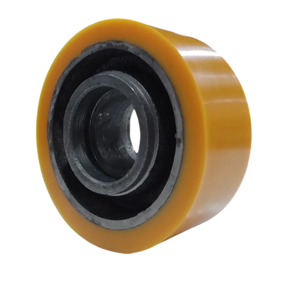 Wheel, PU/CI, 125X50/55