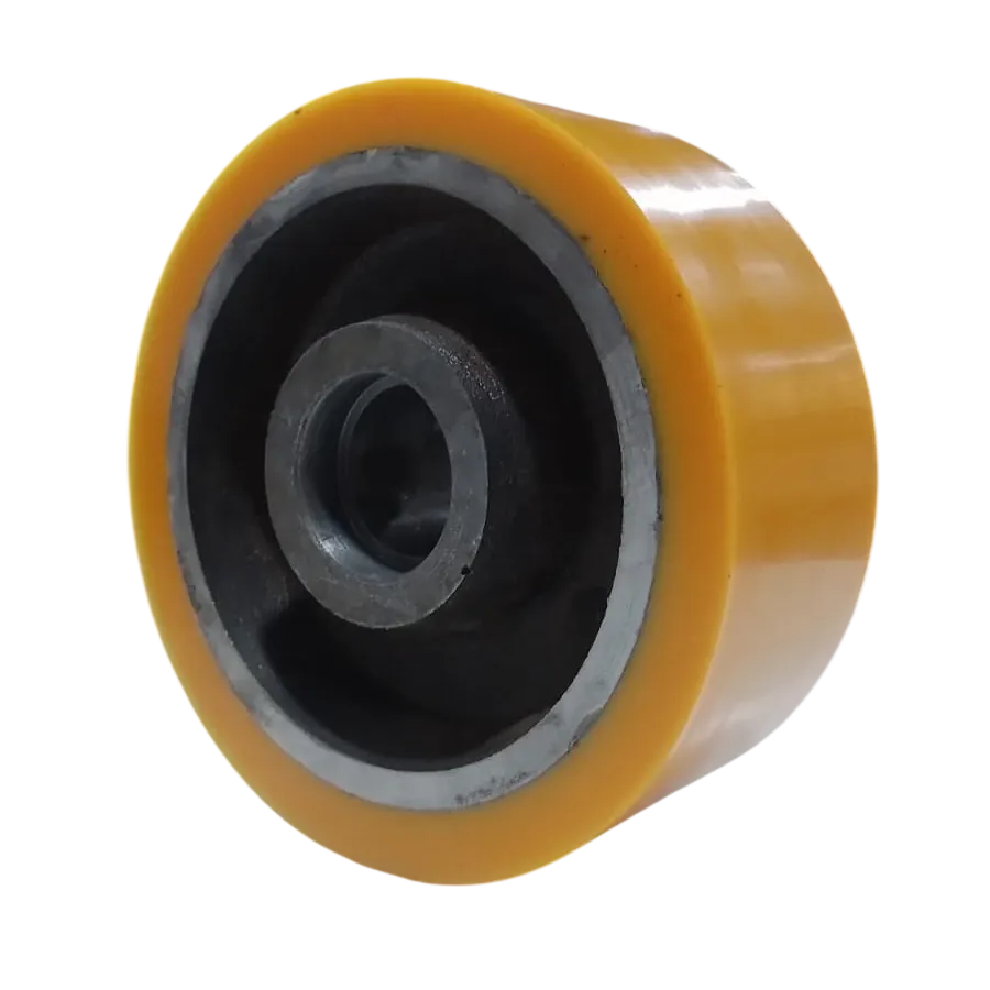Wheel, PU/CI, 200X80/86