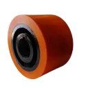 Wheel, PU/CI, 250X200X125, Coating