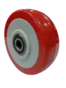 Wheel, PU, 125X38, Block
