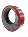 Wheel, PU/AL, 342X320X100, Coating