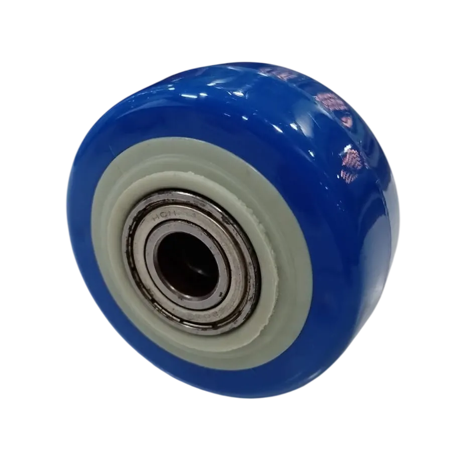 Wheel, PU, 75X38, Block, A/S