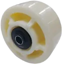 Wheel, PP, 100X50, RIB