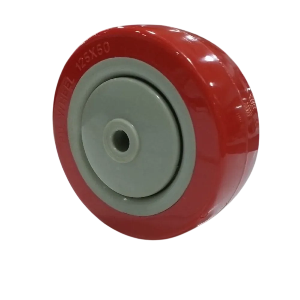 Wheel, PU, 125X50