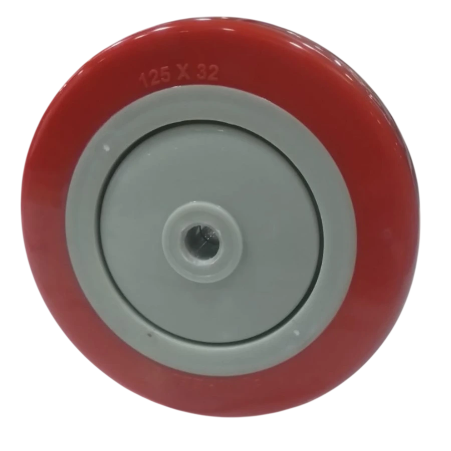Wheel, PU, 125X32
