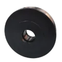 Wheel, PP, 100X32, Block, Black, Cond
