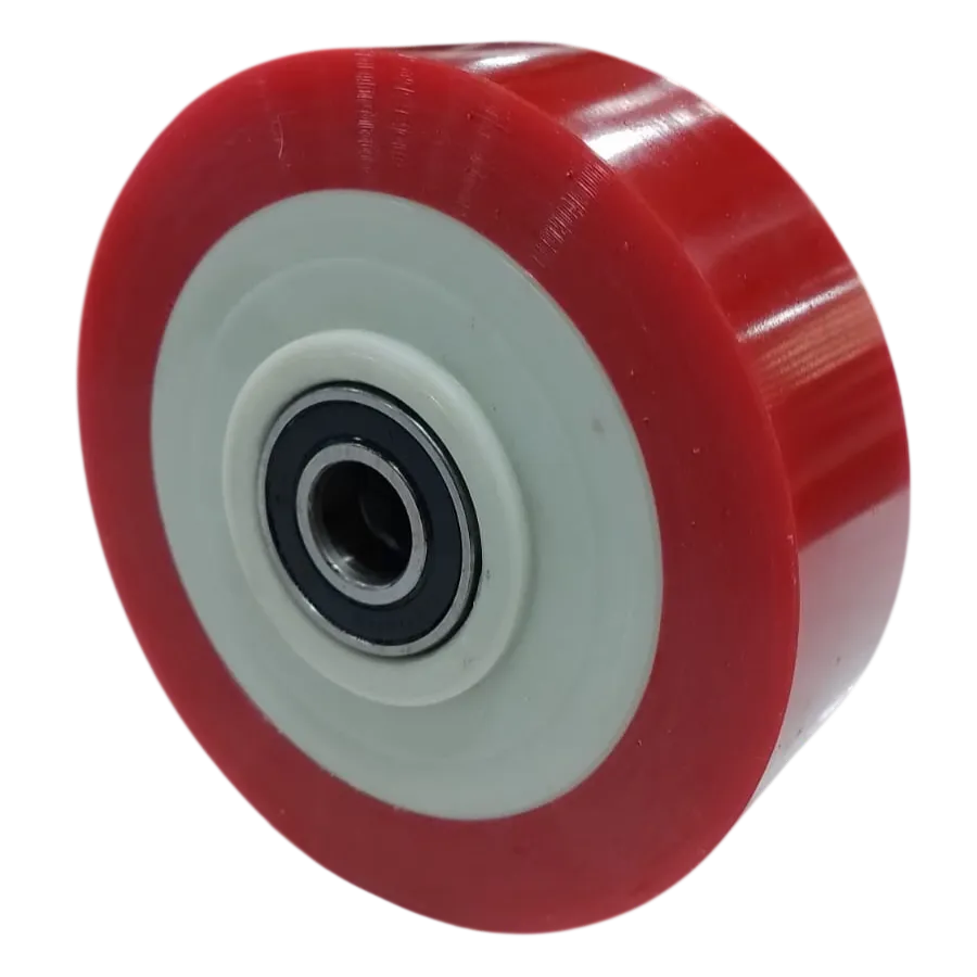 Wheel, PU, 125X38, Block, CPU