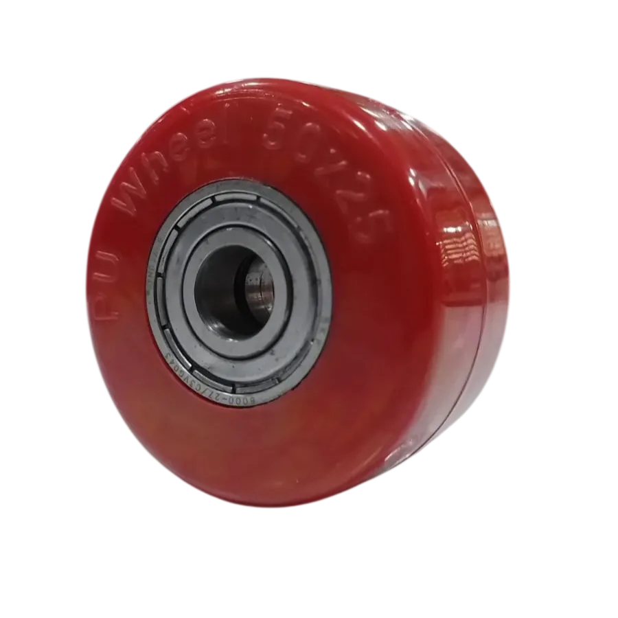 Wheel, PU, 50X25, Block