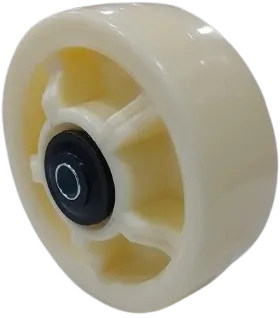 Wheel, PP, 125X50, RIB