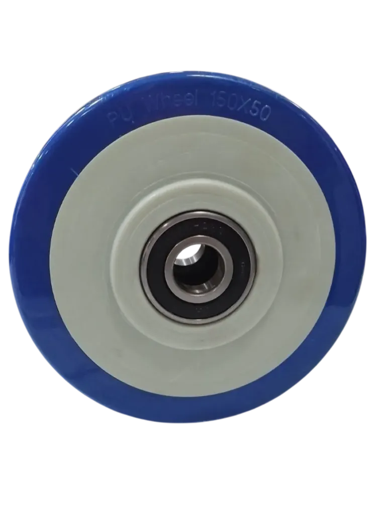 Wheel, PU, 150X50, Block, A/S